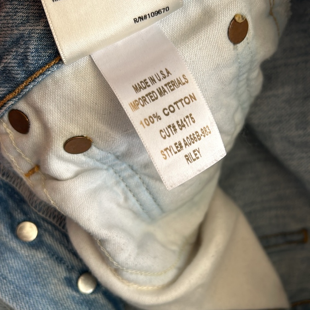 Agolde Riley High Rise jeans with holes - Picture 9 of 9